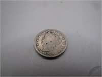 1910 US Mint V Nickel