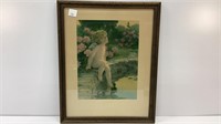 Bessie Pease Gutman "the Butterfly" litho print,