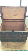 Antique chest, smaller size, missing handles and