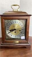 Howard Miller mantle clock with brass plaque, not