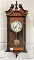 Hanging wall clock, 31 day, not tested, has