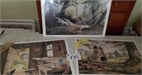 3 Lee Roberson Signed & Numbered Prints
