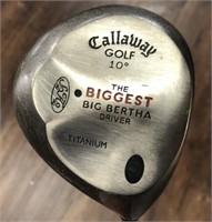 Callaway  Biggest Big Bertha 10* Golf Driver Club