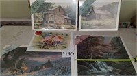 5 Lee Roberson Signed & Numbered Prints