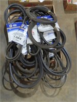 ASSORTED NAPA BELTS - SOME ARE NEW