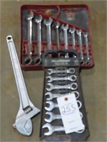 15" CRESCENT WRENCH, COMBINATION WRENCHES