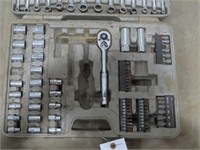 SOCKET AND WRENCH SET - INCOMPLETE