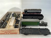 Vintage train cars parts and more