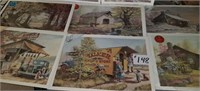 8 Lee Roberson Signed & Numbered Prints