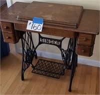 Antique Singer Sewing Machine Cabinet ONLY-