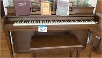 Wellington Piano, Bench & Sheet Music