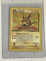 Pokemon Raichu 1st Edition 29/62