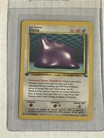 Pokemon Ditto Fossil 1st Edition 18/62