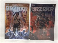 Lot of 2 BRZRKR (BERZERER) Comic Books