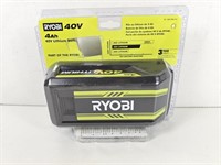NEW Ryobi 40V Lithium Battery