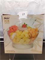 Divided Serving Bowl w/Ice Chiller