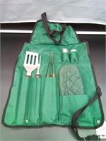 Grill Set and Apron