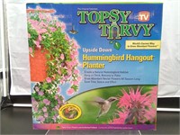 Topsy Turvy Upside Down Hummingbird Planter
