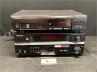 Pioneer Disc Player and Receiver