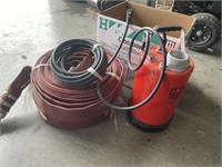 MQ submersible pump and hose