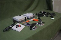 Box of Nintendo (2) Consoles,Assorted Controllers,