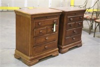 (2) End Tables Approx 26"x16"x30 3/4"