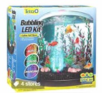 Half-moon Fish Tank Withled Color-changing Light