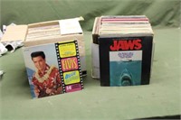 Large Lot Of Vinyl Records