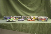 Box Of Assorted Die Cast Collector Cars