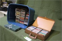 Tote Of CDS &  Cassettes