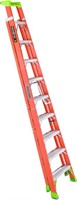 Louisville Ladder Cross Step/Shelf Ladder, 10-feet