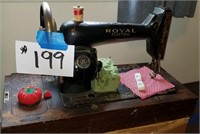 Antique Royal Electric Sewing Machine in
