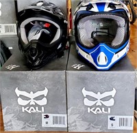 Kali Bike Racing Helmets, Size Small and Medium