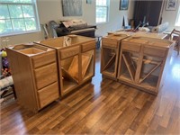 4 New Oak Kitchen Cabinets