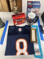 Chicago Bears Jersey & Mug, Owl Figurine