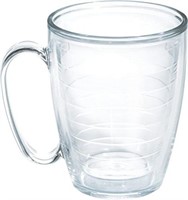 Tervis Double Walled Insulated Tumbler Cup, Clear