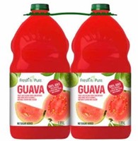 2-Pk Fresh'n Pure Guava 100% Juice, 1.89L