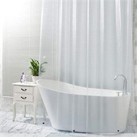 Maxidea Clear Shower Curtain Liner, 72x72"
