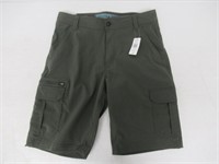 Sierra Men's Size 32 Tech Shorts, Green