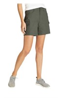 Eddie Bauer Women's Size 18 Trail Shorts, Green