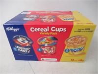Kellogg’s Cereal in a Cup Variety Pack 12pk,