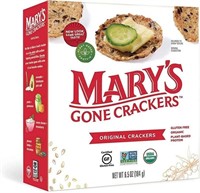 (2) Mary's Gone Crackers, 566g, Brown Rice, Sesame