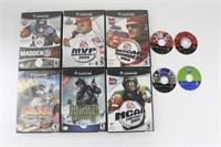 (10) Nintendo GameCube Game Lot