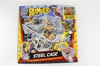 WWE Rumblers Steel Cage Playset Rey Mysterio Jr