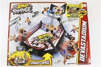 WWE Rumblers Rampage Devastadium Playset