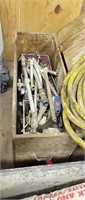 Box of Pump Parts and Hose