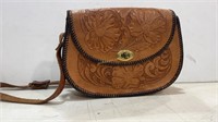Beautiful tooled leather purse with billfold