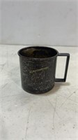 Rogers tin cup stamped 1881