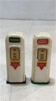 Conoco gas pump salt and pepper shakers