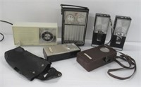 Vintage radios and transceivers that includes